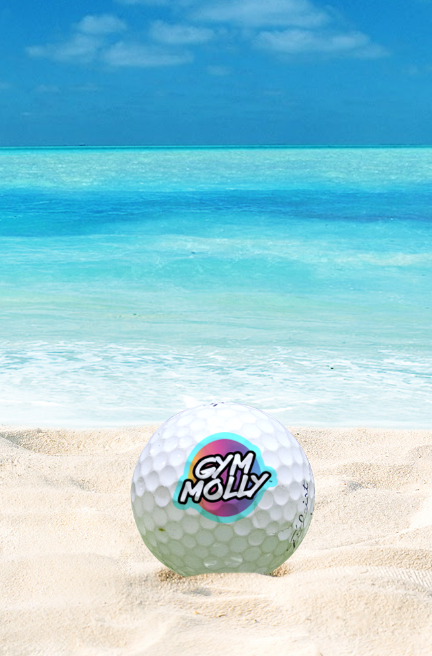 Gym Molly Titleist Pro V1 Golf Balls    -   3 pack