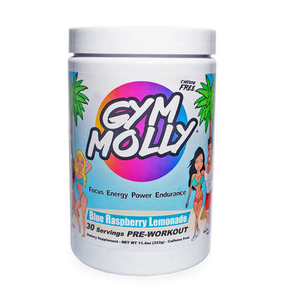 Gym Molly - Blue Raspberry Lemonade - Caffeine Free
