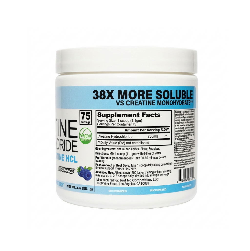 Gym Molly Blue Raspberry Creatine Hydrochloride Powder