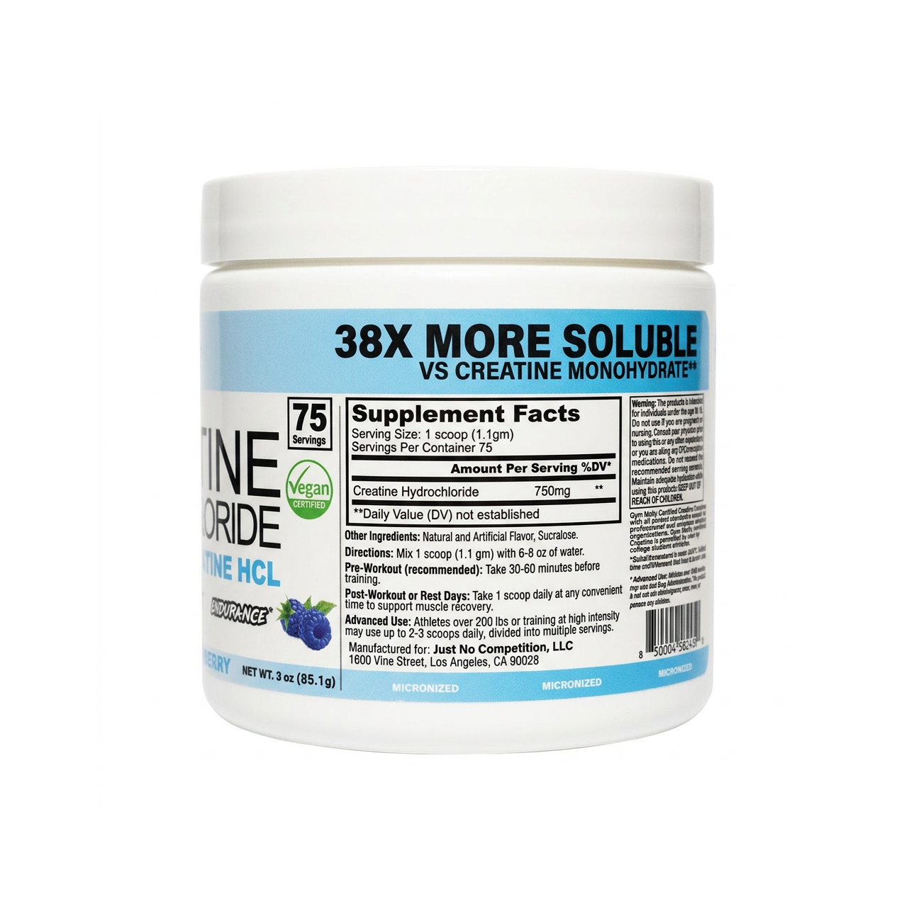 Gym Molly Creatine Hydrochloride Powder
