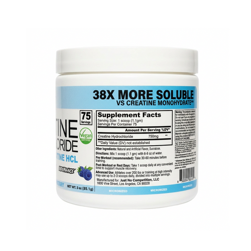 Gym Molly Blue Raspberry Creatine Hydrochloride Powder