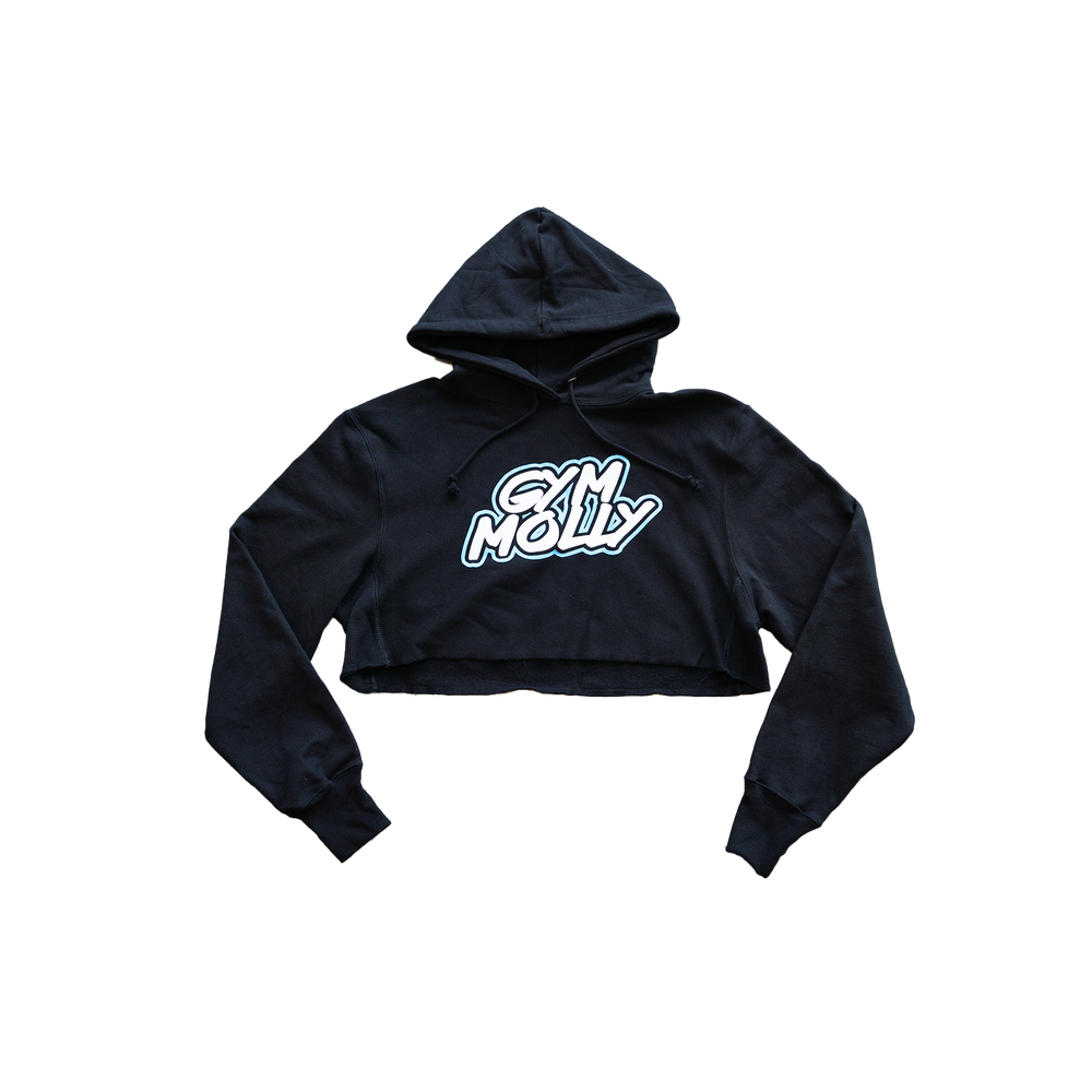 Gym Molly Champion Crop Top Hoodie Sweatshirt