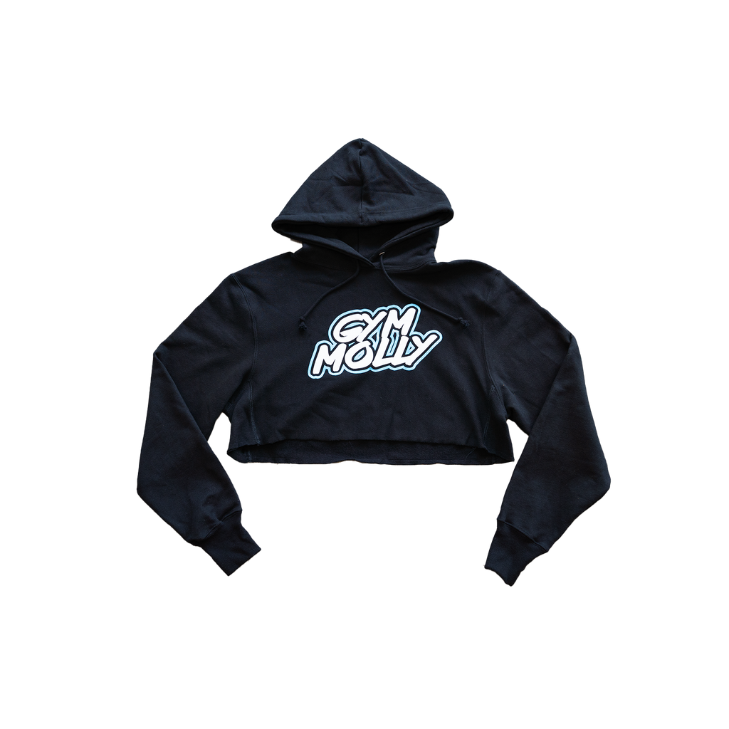 Gym Molly Champion Crop Top Hoodie Sweatshirt
