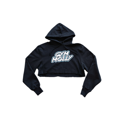 Gym Molly Champion Crop Top Hoodie Sweatshirt