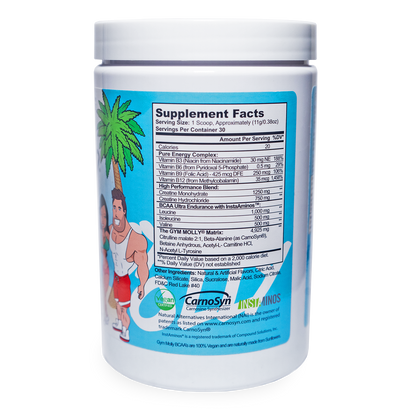 Gym Molly - Blue Raspberry Lemonade - Caffeine Free