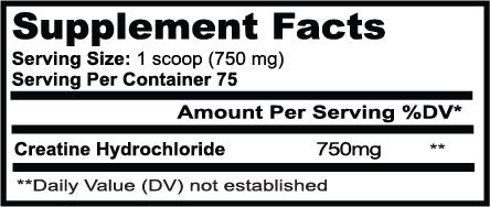 
                  
                    Gym Molly Creatine Hydrochloride Powder
                  
                