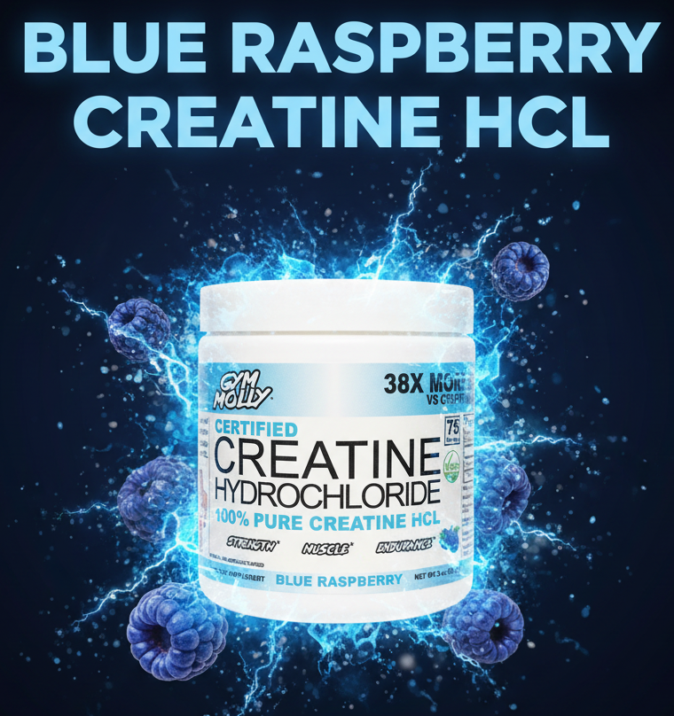 Blue Raspberry Creatine HCL Mobile Banner