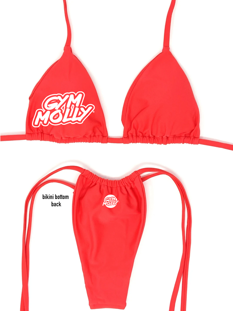 Gym Molly Red Bikini