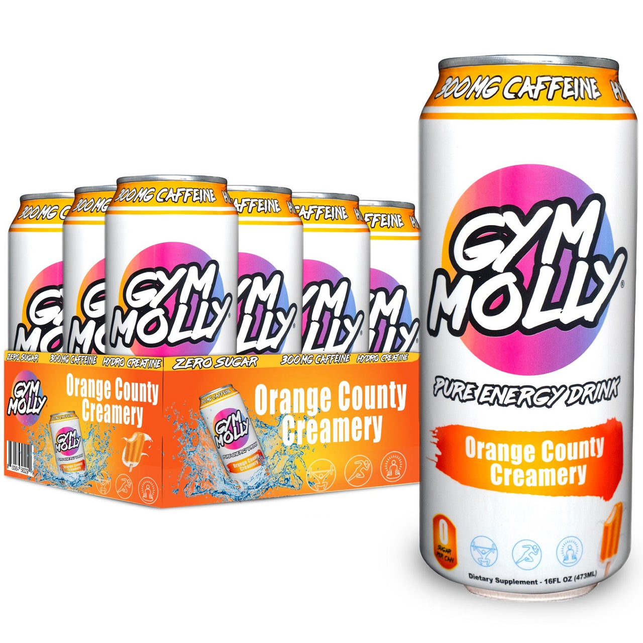 Gym Molly Energy Drink Cans